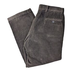Vintage Y2K Dockers Brown Corduroy Pants | 34 x 28.5 | Straight Leg